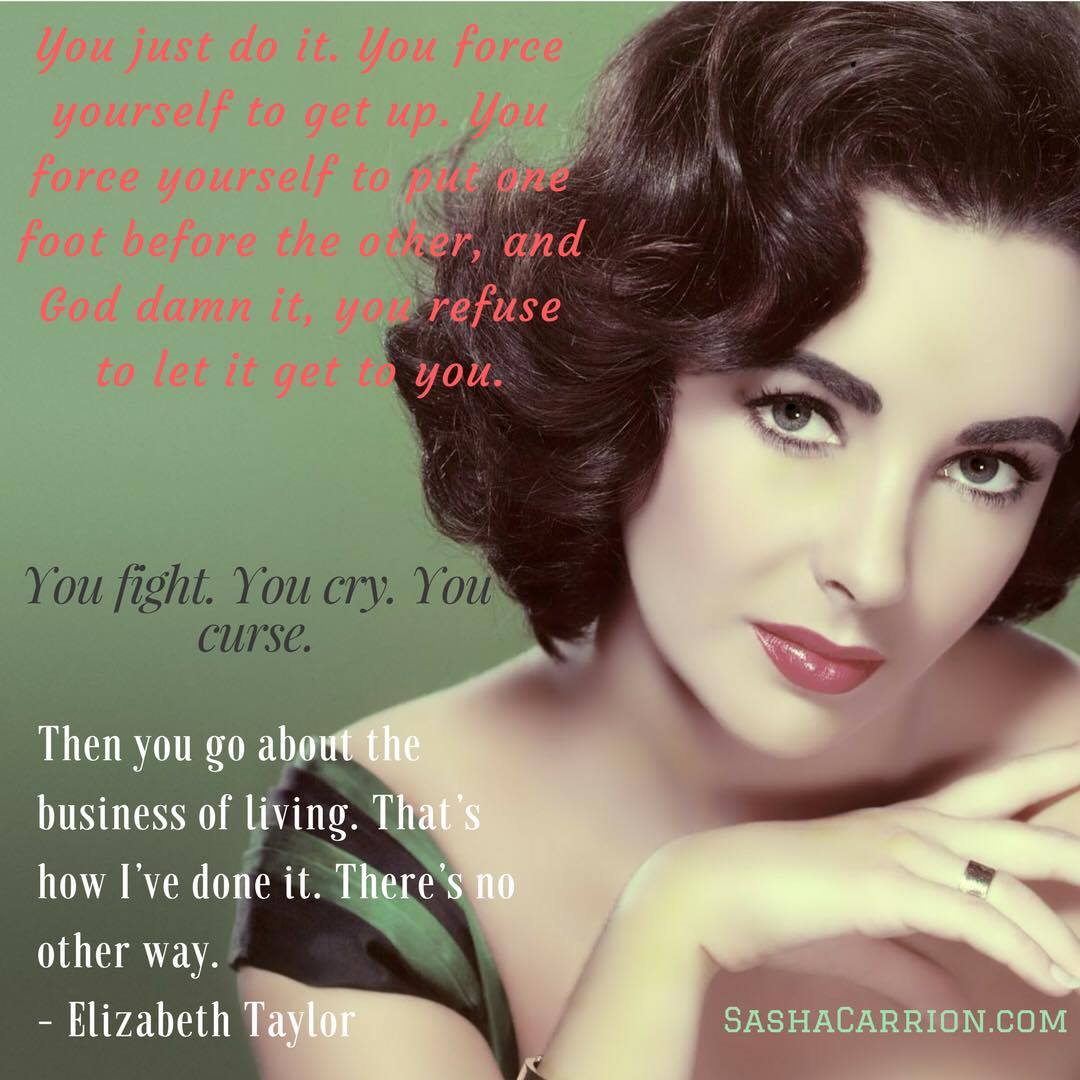 Liz Taylor Quote for reaching your goals