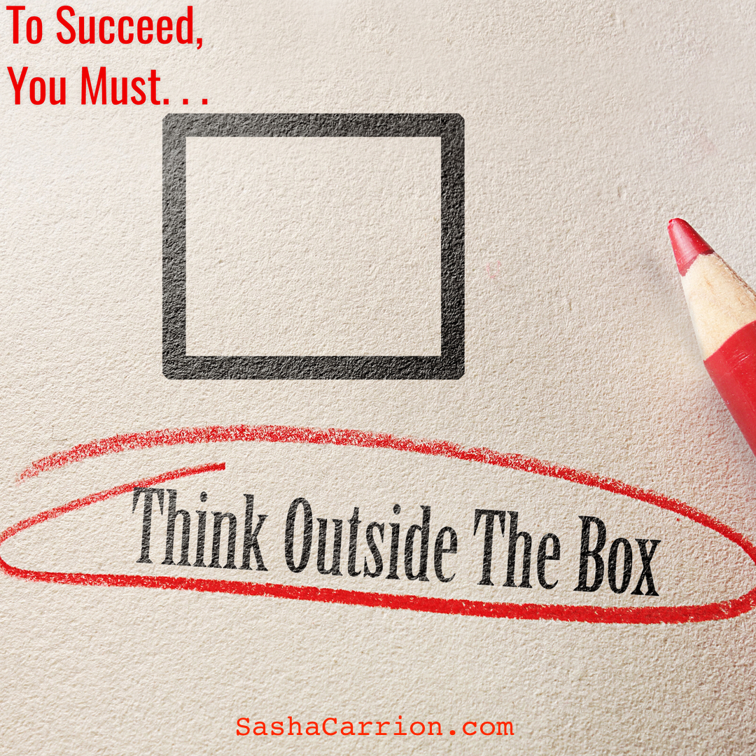 Success Strategy #5: Think Outside the Box