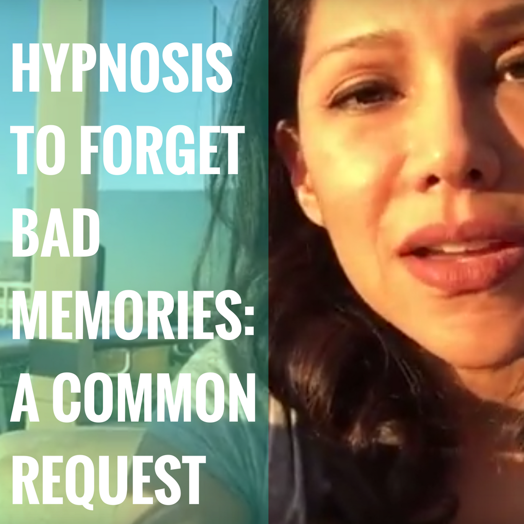 hypnosis to forget bad memories